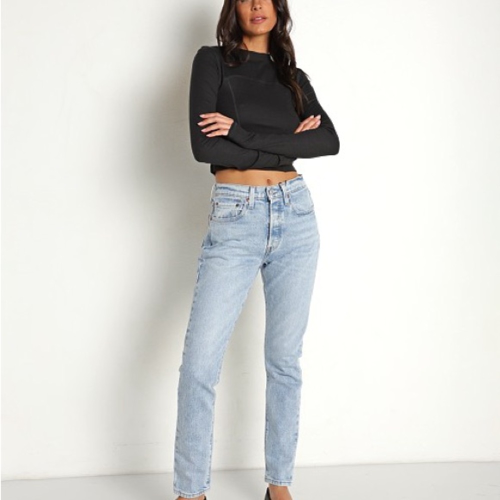 Levi's Blue Straight Leg Jeans